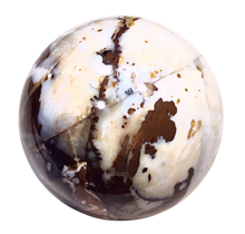 Load image into Gallery viewer, Large Polka Dot Agate 133mm Sphere Home/Office Interior Decor - Unique Gift 6485
