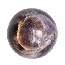 Load image into Gallery viewer, Purple Lepidolite 60mm Sphere – Calming Stone - Interior Decor - Healing 6419
