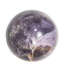Load image into Gallery viewer, Purple Lepidolite 60mm Sphere – Calming Stone - Interior Decor - Healing 6419
