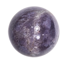 Load image into Gallery viewer, Purple Lepidolite 60mm Sphere – Calming Stone - Interior Decor - Healing 6419
