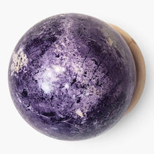 Load image into Gallery viewer, Bolivian Fluorite Interior Decor 29MM Sphere/Home/Office/Personal/Healing 6576
