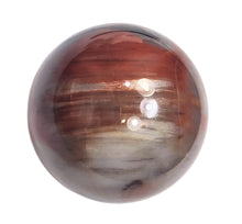 Load image into Gallery viewer, AZ Red &amp; Gray Pet Wood 60mm Sphere Modern Organic Style / Other Interiors 6367
