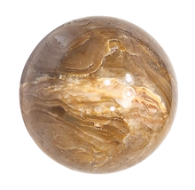 Load image into Gallery viewer, Stromatolites 50mm Sphere - Oldest Evidence of Earth Life - Collector Stone 6496
