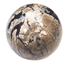 Load image into Gallery viewer, Volcano Agate 5&quot; Interior Design Sphere Sculpture + UV Natural Modern 6382 Gift!
