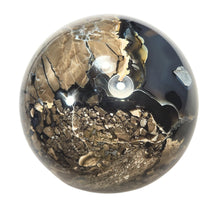 Load image into Gallery viewer, Volcano Agate 5&quot; Interior Design Sphere Sculpture + UV Natural Modern 6382 Gift!
