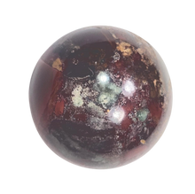 Load image into Gallery viewer, Patterned Jasper Decor 38mm Interior Sphere - Table Sculpture - Unique Gift 6413
