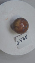 Load and play video in Gallery viewer, Dendritic Opalite 35mm Interior Decor Sphere for Home or Office/Stone Art 6568
