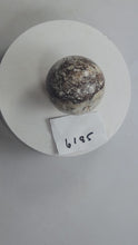 Load and play video in Gallery viewer, Barite 48mm Sphere for Home or Office Decor 6185
