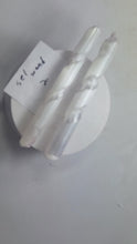 Load and play video in Gallery viewer, Selenite Crystal Massage or Decorative Wands 2 Pieces Great Gift SelW2
