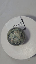 Load and play video in Gallery viewer, Plasma Agate 48mm Sphere - Clear Creek CA Stone -Home/Office Interior Decor 6440
