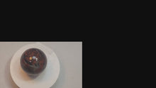 Load and play video in Gallery viewer, AZ Red &amp; Gray Pet Wood 60mm Sphere Modern Organic Style / Other Interiors 6367
