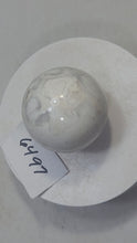 Load and play video in Gallery viewer, Coral Jasper 54mm Interior Decor Sphere for Home/Office - Monochrome Chic 6497
