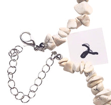 Load image into Gallery viewer, Gemstone Chip Prayer Strand – Love, Protection, Meditation Beads - Howelite
