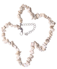 Load image into Gallery viewer, Gemstone Chip Prayer Strand – Love, Protection, Meditation Beads - Howelite
