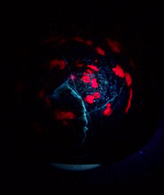 Load image into Gallery viewer, Fluorescent Ruby in Zoisite Large 124mm Sphere for Office or Home Decor 5255A
