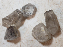 Load image into Gallery viewer, Tibetan Herkimer Quartz Crystals Set of 5 Stones for Jewelry or Metaphysical YTXL4
