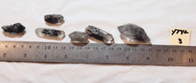 Load image into Gallery viewer, Tibetan Herkimer Quartz Crystals Set of 6 Stones for Jewelry or Metaphysical YTXL3
