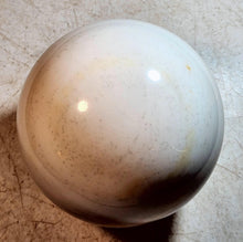 Load image into Gallery viewer, Aguila White Marble 152mm Large Sphere for Collection or Home Decor or Gift 5254
