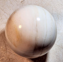 Load image into Gallery viewer, Aguila White Marble 152mm Large Sphere for Collection or Home Decor or Gift 5254
