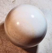 Load image into Gallery viewer, Aguila White Marble 152mm Large Sphere for Collection or Home Decor or Gift 5254
