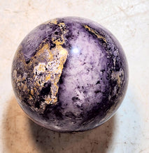 Load image into Gallery viewer, Fluorite from Bolivia 50mm Sphere for Home or Office Decor or Holiday Gift 5295
