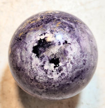 Load image into Gallery viewer, Fluorite from Bolivia 50mm Sphere for Home or Office Decor or Holiday Gift 5295
