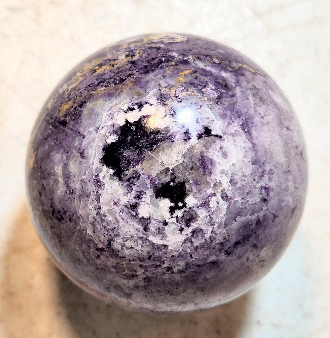 Fluorite from Bolivia 50mm Sphere for Home or Office Decor or Holiday Gift 5295