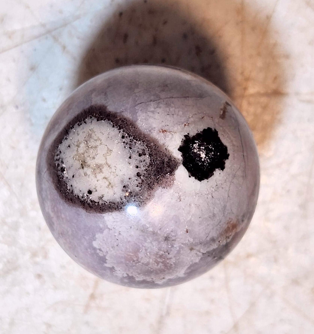 Purple Fluorite 35mm McCracken Mine AZ 35mm Sphere 5297