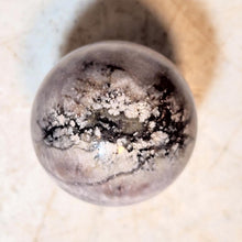 Load image into Gallery viewer, Purple Fluorite 35mm McCracken Mine AZ 35mm Sphere 5297
