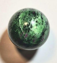 Load image into Gallery viewer, Ruby in Zoisite 41mm Sphere for Home or Office Interior Decor 5352
