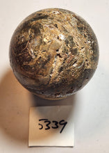 Load image into Gallery viewer, Fluorite w Vugs McCracken Mine 67mm Sphere for Collection 5339

