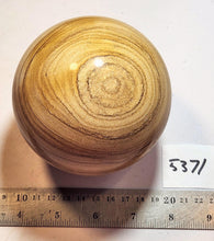 Load image into Gallery viewer, Indian Picture Jasper 95mm Sphere Holiday Gift Decor or Table Top Sculpture 5371
