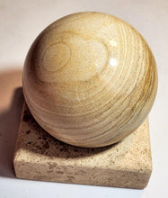 Load image into Gallery viewer, Indian Picture Jasper 95mm Sphere Holiday Gift Decor or Table Top Sculpture 5371
