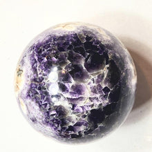 Load image into Gallery viewer, Amethyst 101mm Large Sphere for Home or Office Decor Metaphysical or Gift 5421
