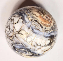 Load image into Gallery viewer, Bagdad Agate 95mm Large Sphere Home Interior Decor or Metaphysical Stone 5418
