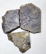 Load image into Gallery viewer, 3 Hexagonite Slabs for Cab Cutting Rough or Specimens E19
