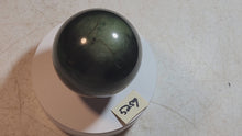 Load and play video in Gallery viewer, Yukon Jade Deep Green Jade 82mm Sphere for Home Decor or Unique Gift 5259
