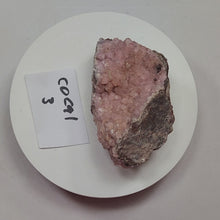 Load and play video in Gallery viewer, Fluorescent Cobaltoan Calcite Medium Specimen cocal3
