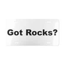 Load image into Gallery viewer, Rockhound Mineral Collector Got Rocks Vanity Plate

