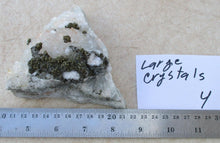 Load image into Gallery viewer, Pyrite Crystals on Quartz Crystals with some Calcite Crystals Large Specimen 4
